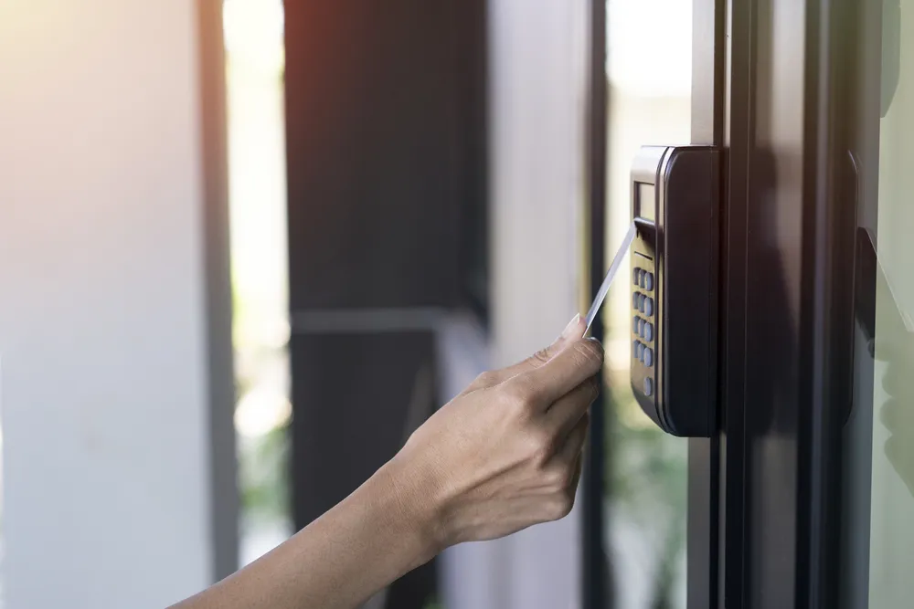 Commercial access control system installation